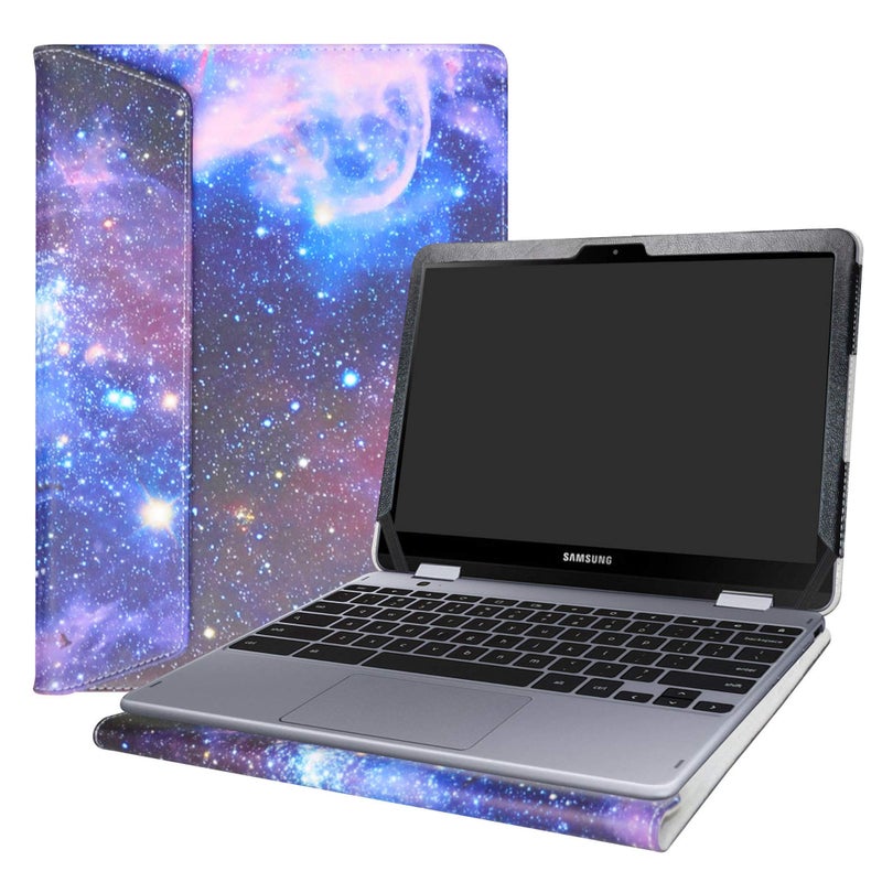 Alapmk Protective Case for Samsung Galaxy Chromebook 2 360 12.4 XE520QEA/ Chromebook Plus V2 XE521QAB XE521QAB XE520QAB XE525QBB 12" [Not fit for Samsung XE510C24 XE510C25 XE513C24],Galaxy - Image 1